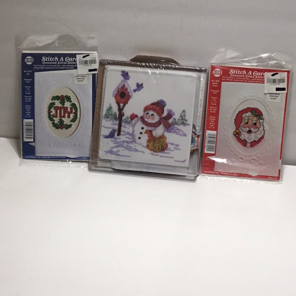 Christmas Cross stitch 3 pack